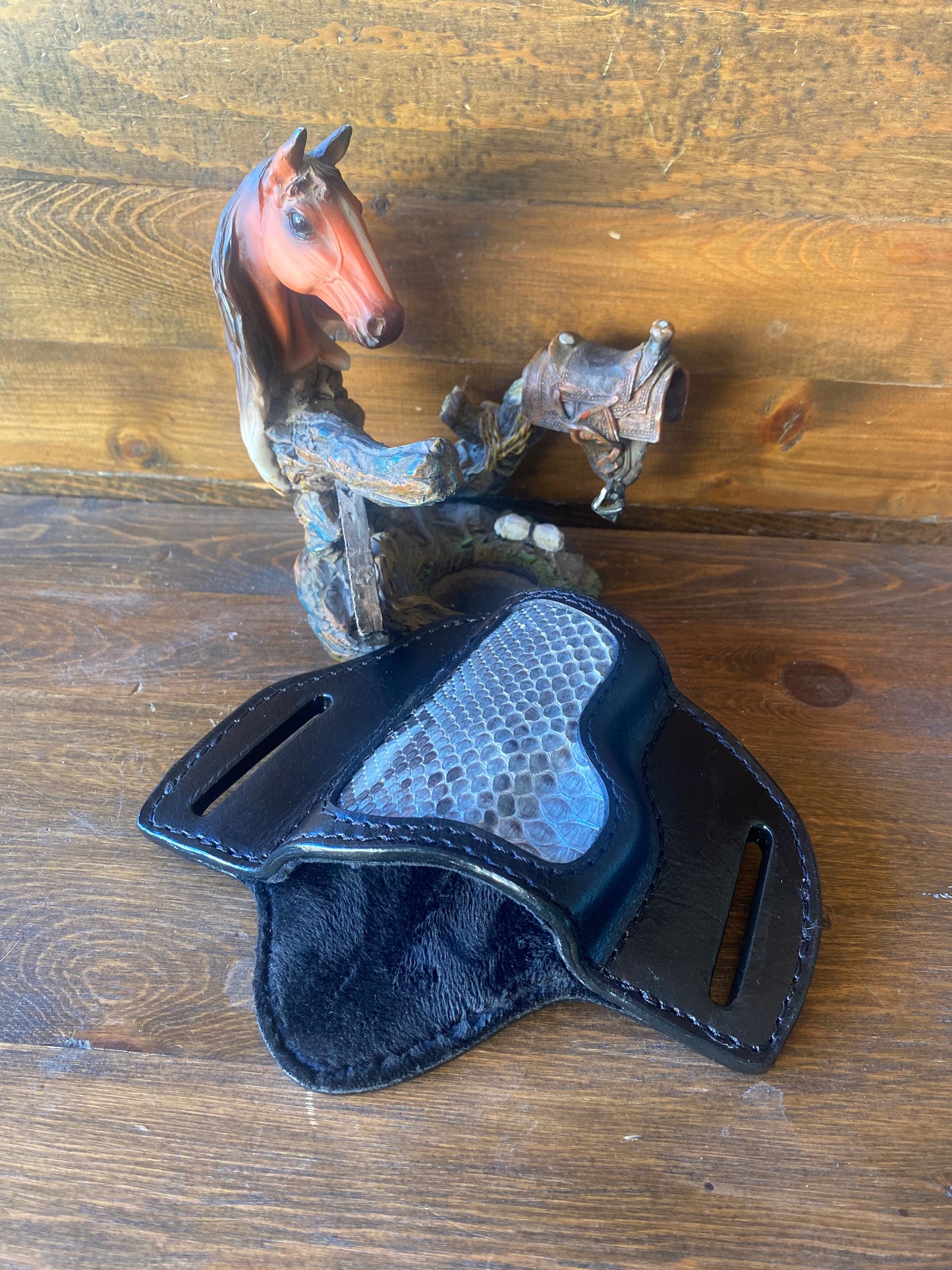 Gray Snake skin holster (1911)