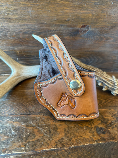 El Caballo - veg tan compact holster ( 1911 )