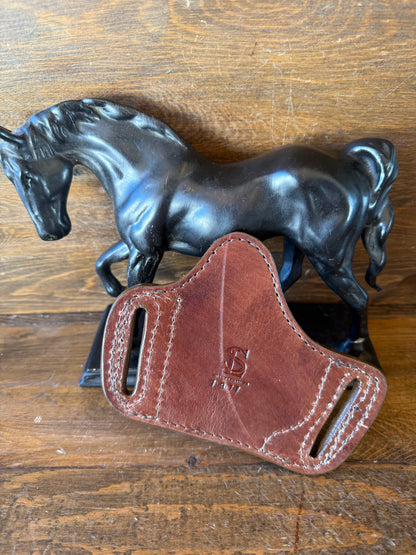 Brown crocodile belly bikini holster (1911)