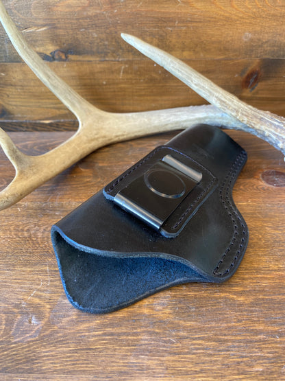 IWB Black leather natural interior holster (1911)