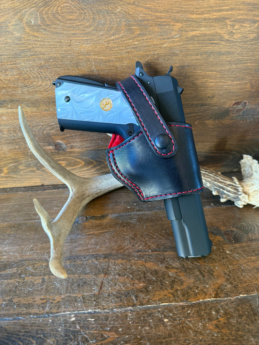 Black/red  compact holsters (1911)