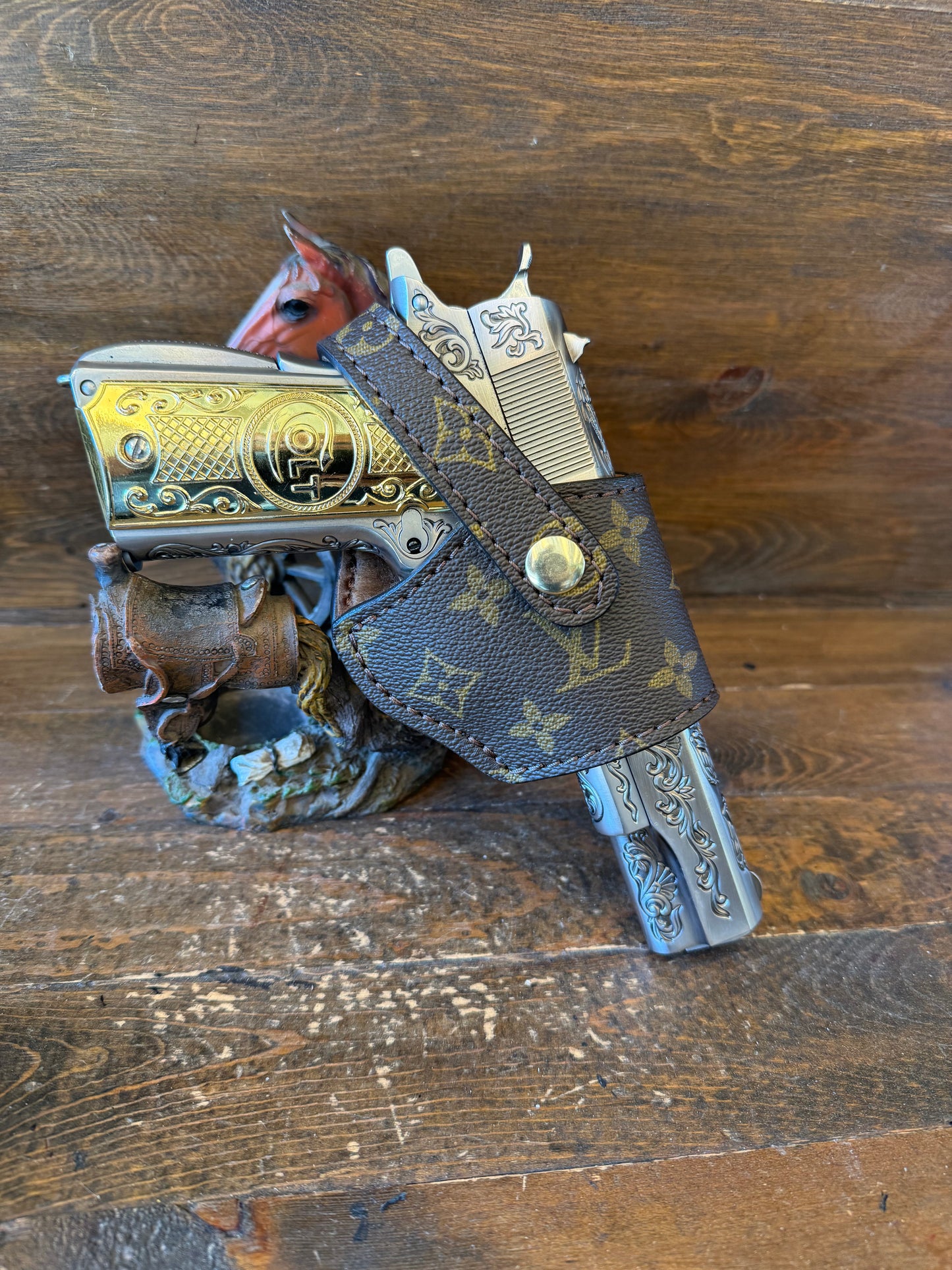 Brown LV Deluxe compact holster ( 1911 / High power )