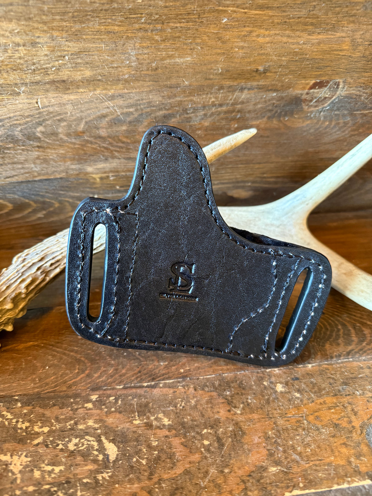 Black Crocodile Skin Bikini Holster ( Black label 380, 1911-22 )