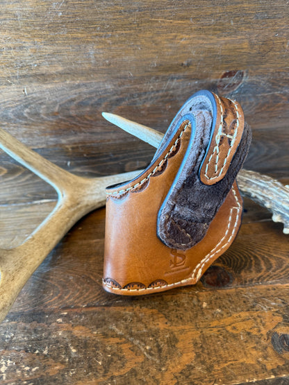 El Caballo - veg tan compact holster ( 1911 )