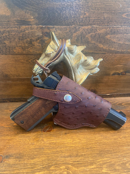 Dark ostrich holster (1911)