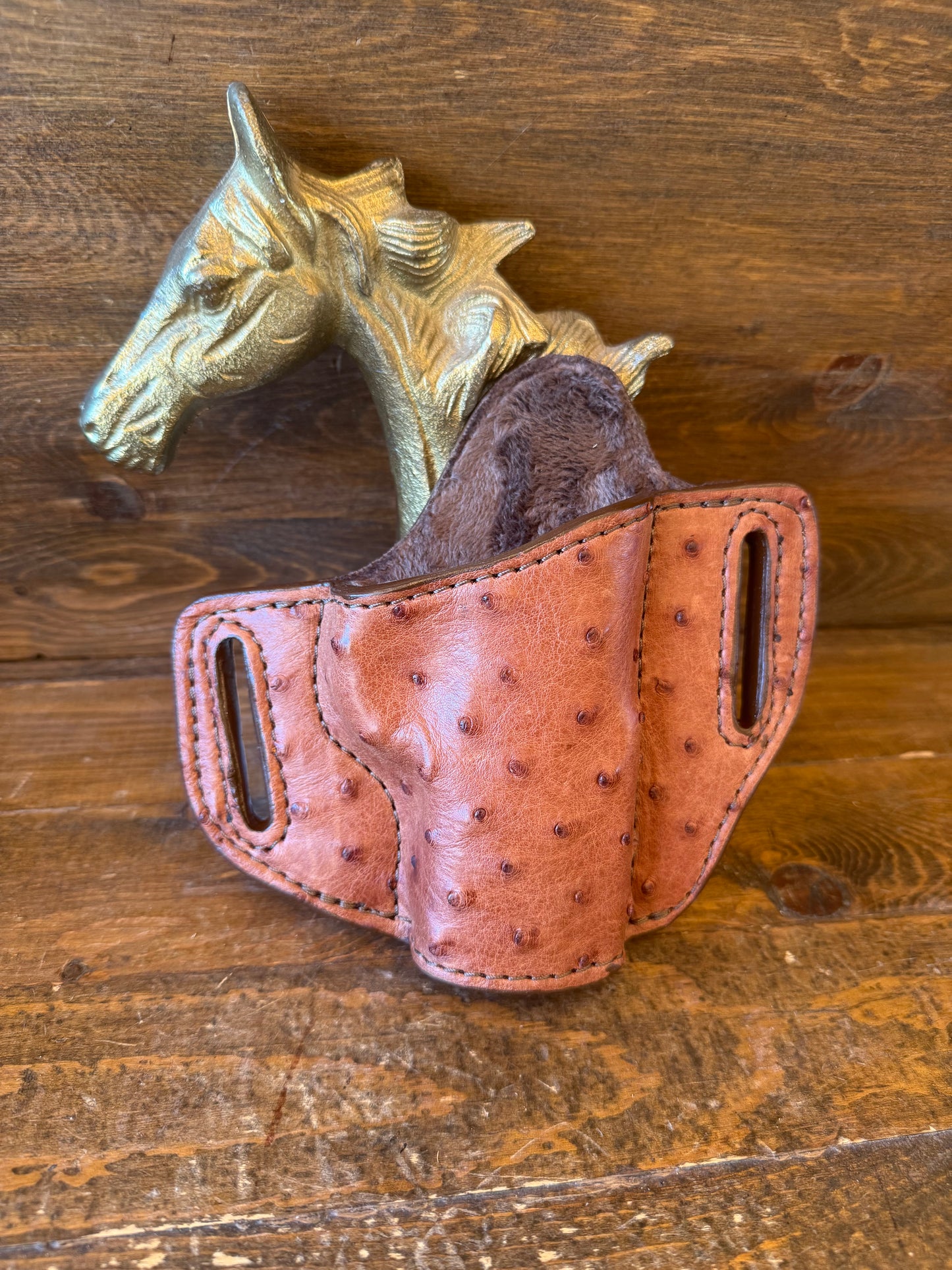 Gerbera color ostrich skin luxury holster ( 1911 )