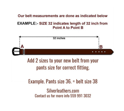 Black/red crocodrile belt