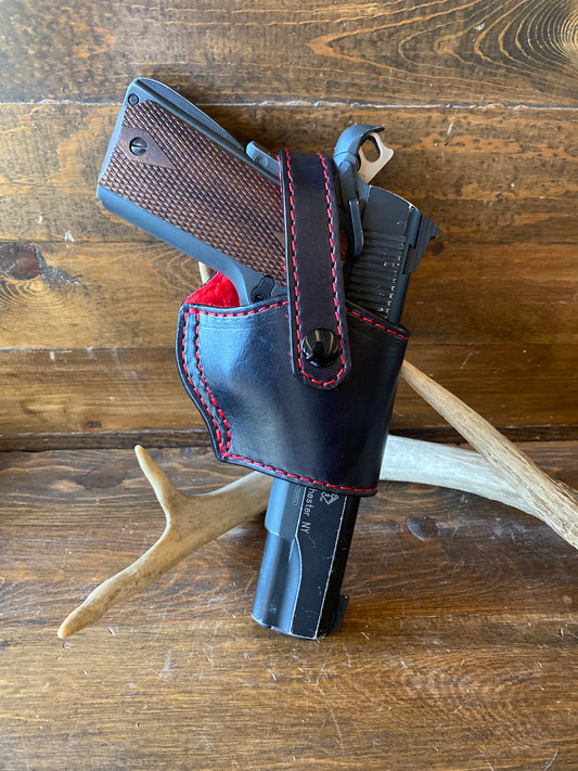 Black/red  compact holsters (1911)