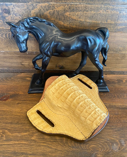 Clearance - Crocodile/caiman full holster for 1911
