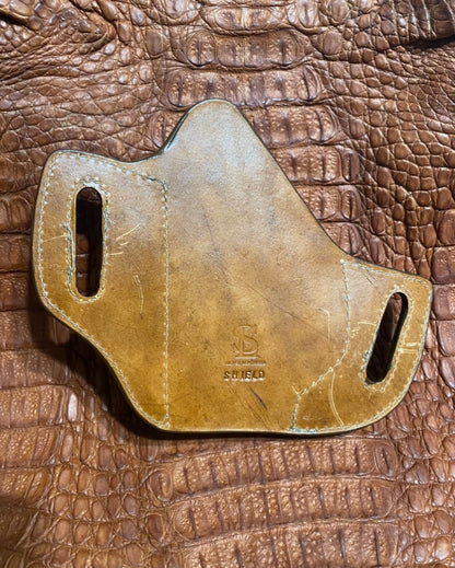 Brown ostrich holster ( M&P Shields)