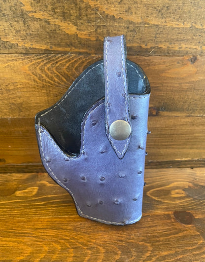 Blue ostrich holster ( 1911 )