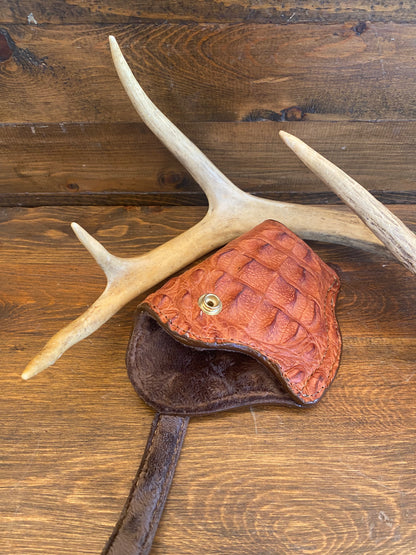 Crocodile neck holster for 1911