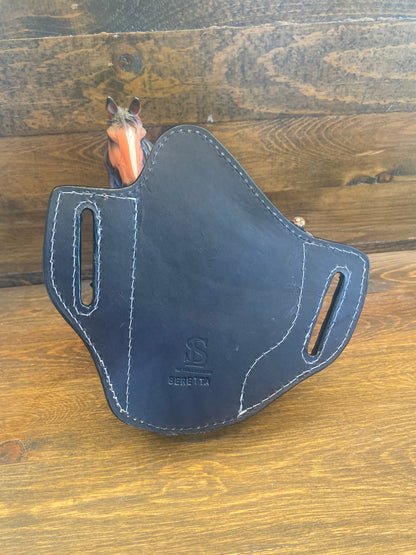 Dark gray ostrich holster ( Beretta )